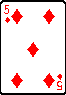 Five of diamonds